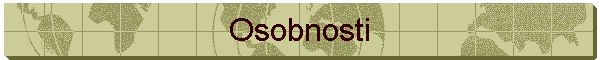 Osobnosti
